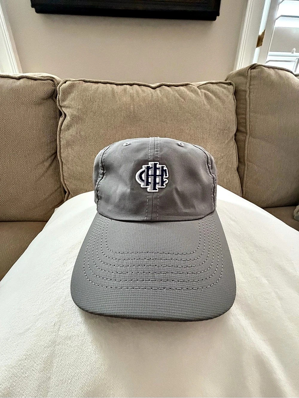 Imperial The Original Performance Cap X210P Gray Logo Hat NWOT